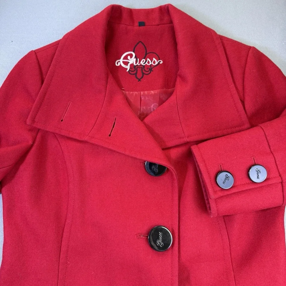 Guess red wool